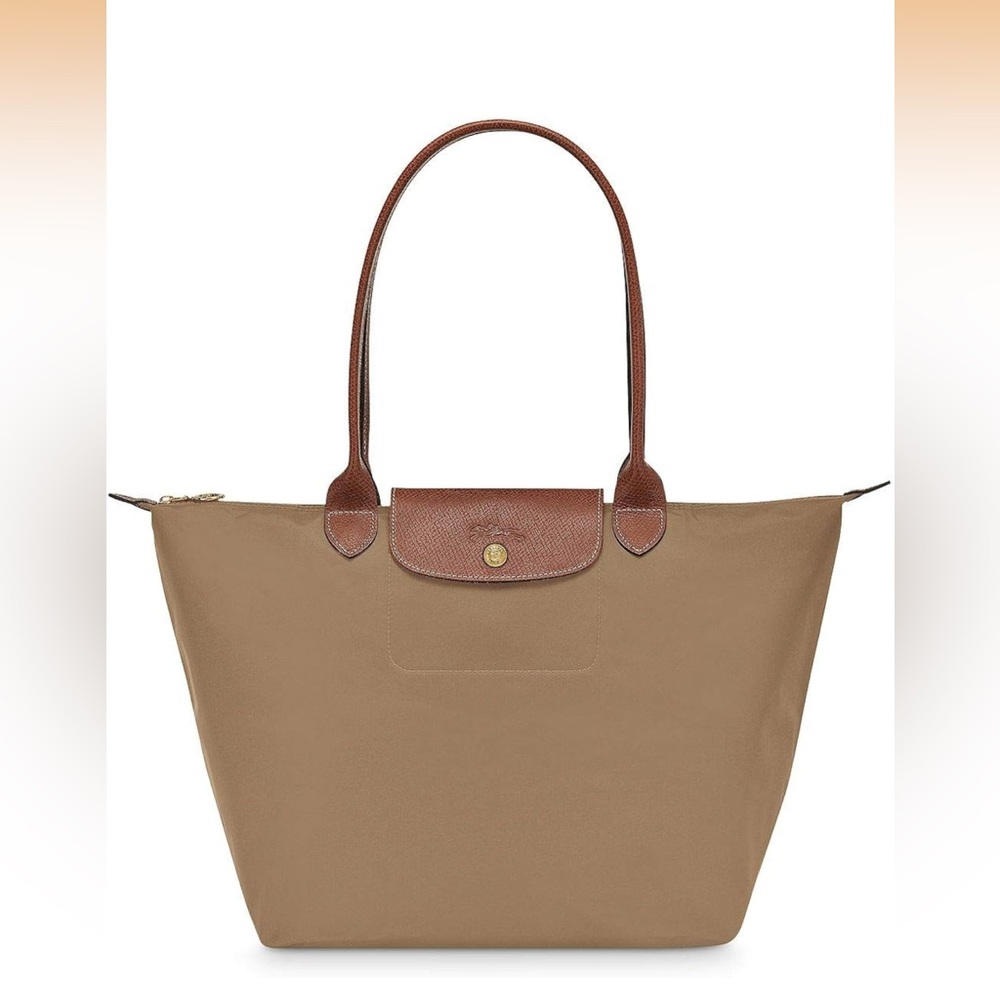 Longchamp Le Pliage Large Tote in Desert